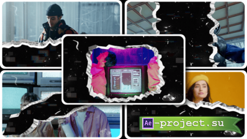 Videohive - Paper Transition After Effect - 61344421 - Project for After Effects