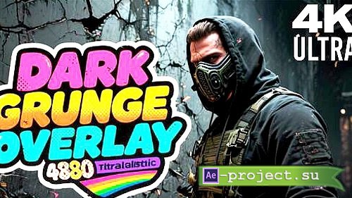 Videohive - Dark Grunge Wall Textures Overlay Pack For FCPX 60924792 - Apple Motion 5, Final Cut Pro X 