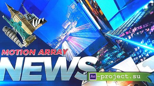 MA News Intro 330970 - Project for After Effects