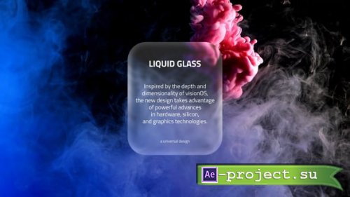 Videohive - Liquid Glass Elements - 61311144 - Project for After Effects