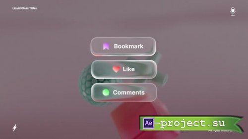 Videohive - Liquid Glass Titles - 61344941 - Project for After Effects