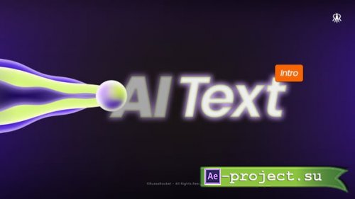Videohive - AI Text Intro - 61343348 - Project for After Effects