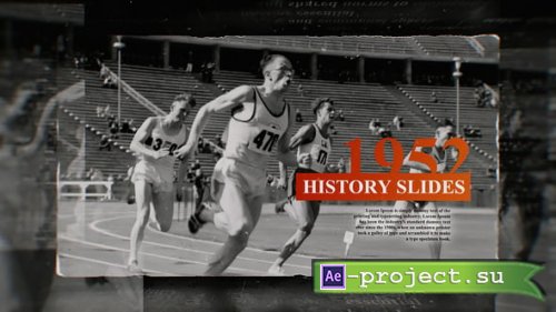 Videohive - History Slideshow - 61247270 - Project for After Effects