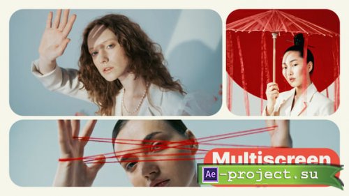 Videohive - Clean Multiscreen Slideshow - 61381496 - Project for After Effects