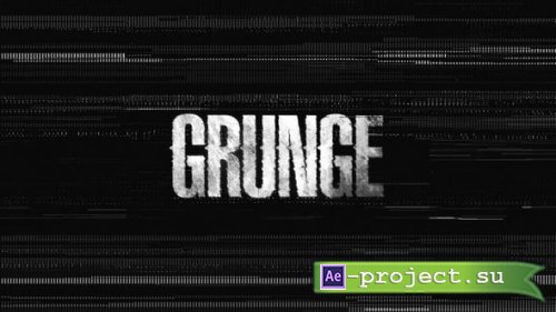 Videohive - Grunge Logo V4 - 61383272 - Project for After Effects