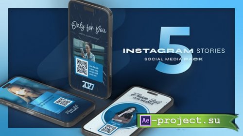 Videohive - QR Code Instagram Stories - 61381048 - Project for After Effects