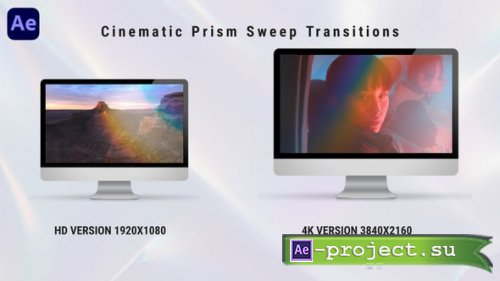 Videohive - Cinematic Prism Sweep Transitions - 61391427 - Project for After Effects