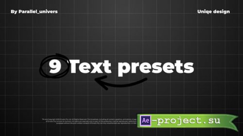 Videohive - Text Animation | AE - 61392663 - Project for After Effects