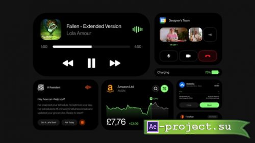 Videohive - Dynamic Island - 61381053 - Project for After Effects