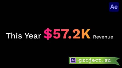 Videohive - Animated Numbers for After Effects - 61392608 - Project for After Effects