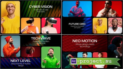 Videohive - Digital Futuristic Multiscreen Opener - 61392027 - Project for After Effects