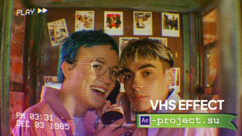 Videohive - VHS Effects - 61396582 - Project for After Effects