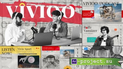 Videohive - Editorial Podcast Opener - 61395044 - Project for After Effects