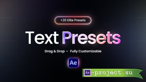 Videohive - Text Elite Presets - 61398401 - Project for After Effects