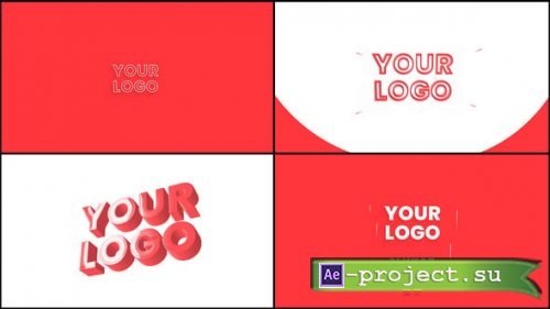 Videohive - Minimal 3D Logo Reveal - 61400168 - Project for After Effects