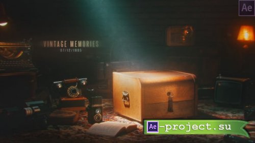 Videohive - Vintage Memories � Film Projector - 61269618 - Project for After Effects