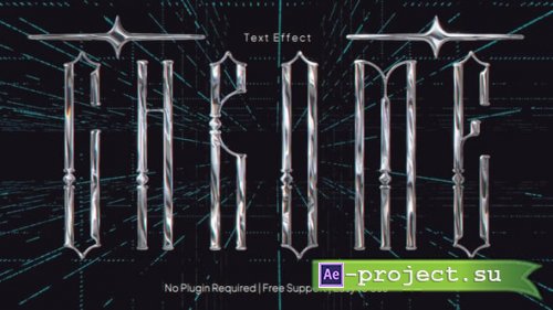 Videohive - Chrome Text Effect - 61390171 - Premiere Pro Templates