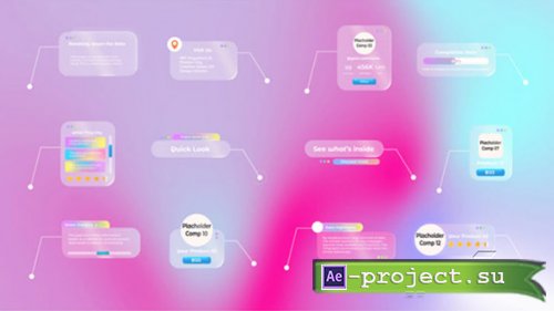 Videohive - Glass Liquid Call Outs - 61416896 - Project for After Effects