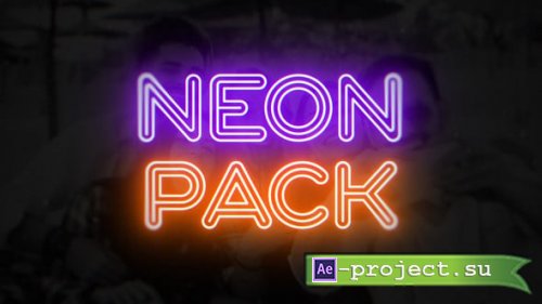 Videohive - Neon Pack - 61435399 - Project for After Effects
