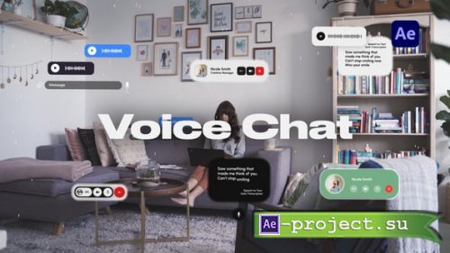 Videohive - Voice Chat - 61431193 - Project for After Effects
