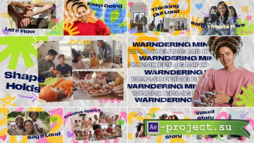 Videohive - Scribble Text Intro - 61417207 - Project for After Effects