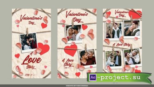 Videohive - Valentine Stories - 61271570 - Project for After Effects