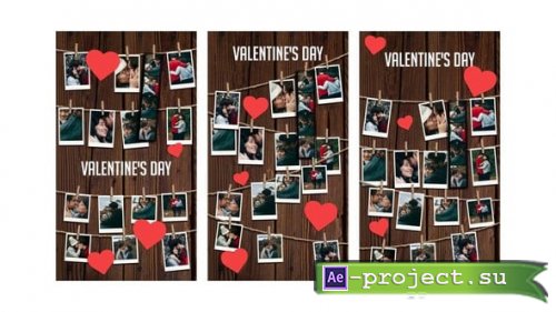 Videohive - Photos Valentine Stories - 61419687 - Project for After Effects