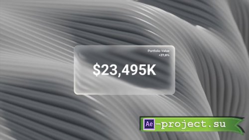 Videohive - Liquid Glass Widgets - 61449943 - Project for After Effects