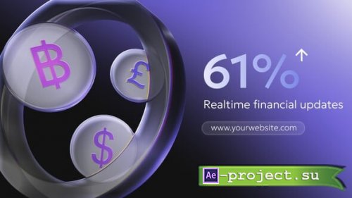 Videohive - 3D Finance Intro - 61435161 - Project for After Effects