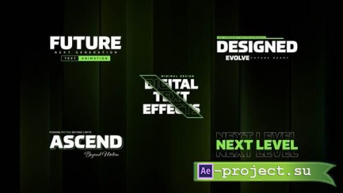 Videohive - Animated Titles - 61450766 - Project for After Effects