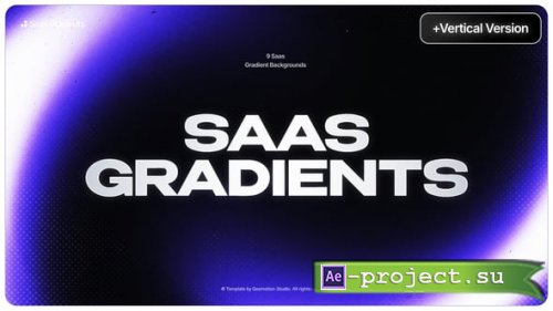 Videohive - SaaS Gradient Backgrounds - 61437470 - Project for After Effects