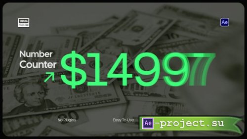 Videohive - Number Counter - 61481278 - Project for After Effects