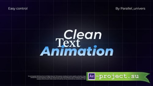 Videohive - Text Presets | AE - 61468771 - Project for After Effects