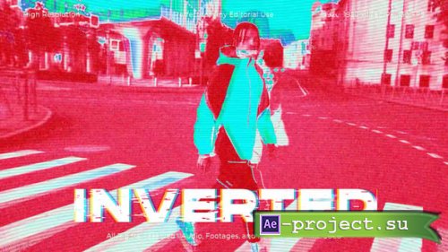 Videohive - Inverted Glow FX Overlay Pack for After Effects - 61468358 - Project for After Effects