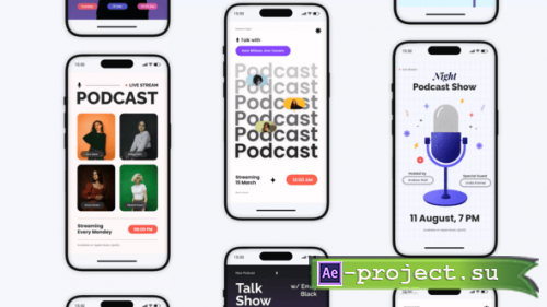 Videohive - Vertical Podcast Announcement - 61488188 - Project for After Effects