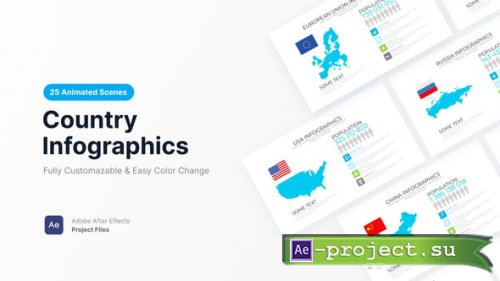 Videohive - Country Infographics - 61207353 - Project for After Effects