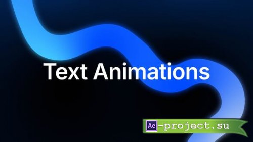 Videohive - Text Animations | AE - 61496031 - Project for After Effects