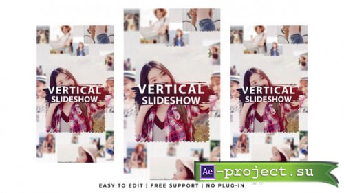Videohive - Vertical Slideshow - 61483648 - Project for After Effects