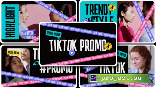Videohive - TikTok Promo After Effect - 61497588 - Project for After Effects