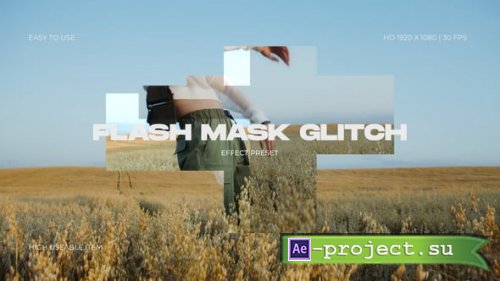 Videohive - Flash Mask Glitch - 61496855 - Project for After Effects