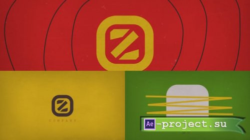 Videohive - Funky Collage Logo Intro - 61504957 - Project for After Effects