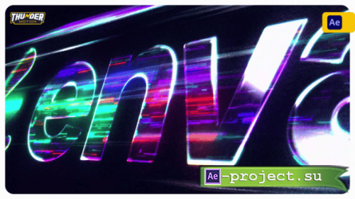 Videohive - Cyber Neon Logo Reveal - 61499370 - Project for After Effects