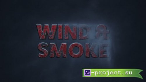 Videohive - Wind & Smoke Titles - 61485675 - Premiere Pro Templates