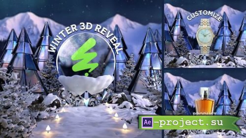 Videohive - Winter 3D Reveal - 61500704 - Project for After Effects