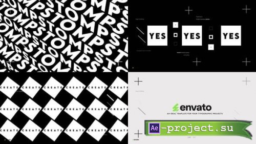 Videohive - Typo Stomp Opener - 61509471 - Project for After Effects