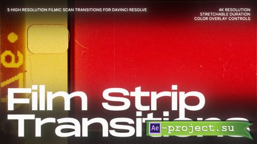 Videohive - Film Strip Transitions | DR - 61488076 - DaVinci Resolve Templates