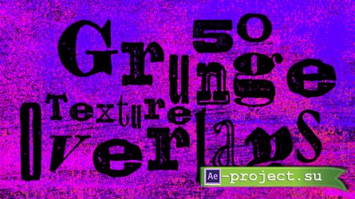 Videohive - Grunge Texture Overlays - 61514981 - DaVinci Resolve Templates