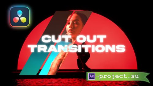 Videohive - Cut Out Transitions - 61518897 - DaVinci Resolve Templates