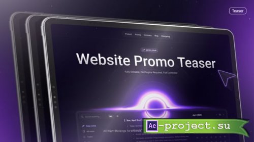 Videohive - Website Promo Teaser - 61545546 - Project for After Effects
