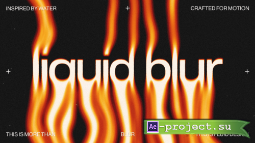 Videohive - Liquid Blur Typography - 61540553 - Project for After Effects